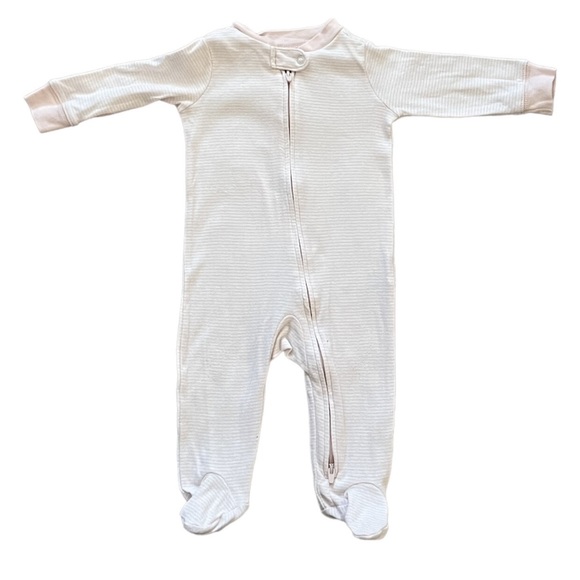 2 Pack Girls 6M Zip Up Pajamas Bundle - Picture 3 of 3